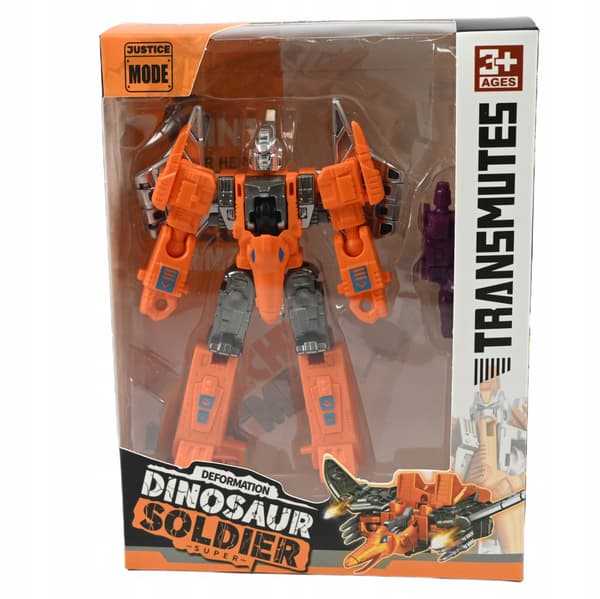 2-in-1 DINOSAUR ROBOT FIGURINE – QUICK TRANSFORMATION – VARIOUS COLOURS