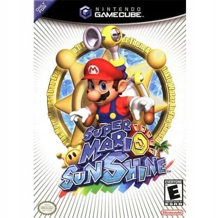 Super Mario Sunshine for the Nintendo GameCube