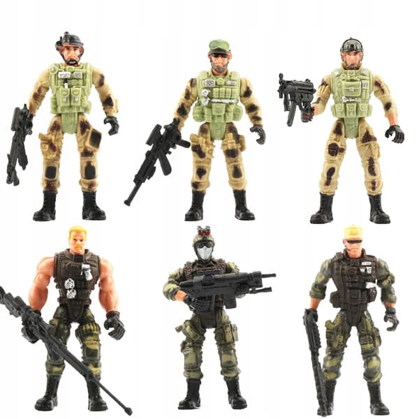 Special Forces Action Figures – A multi-functional role-play toy – Squad toy, Style B