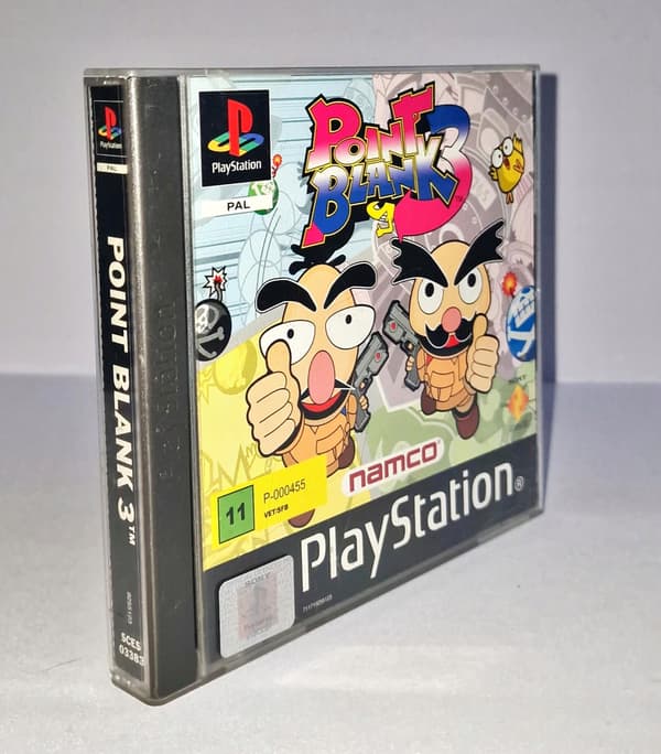 POINT BLANK 3 PSX game – DB disc