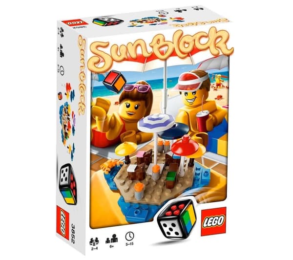 LEGO 3852 Games – Sunblock. New. Perfect for a collection.