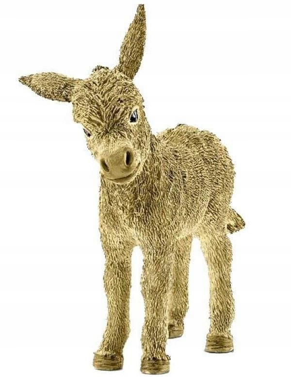 GOLDEN DONKEY STATUETTE