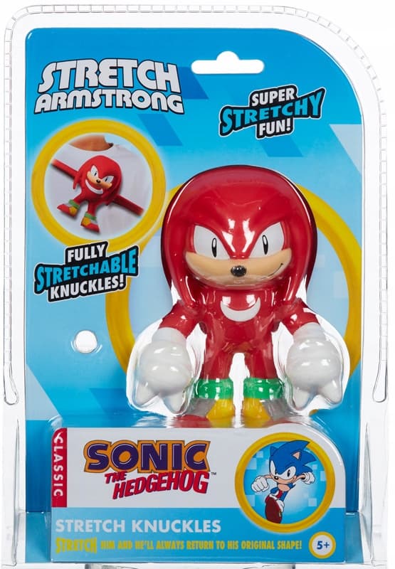 SONIC THE HEDGEHOG STRETCHABLE KNUCKLES FIGURINE