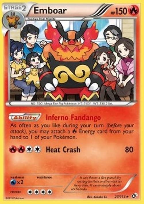 Pokemon TCG Emboar