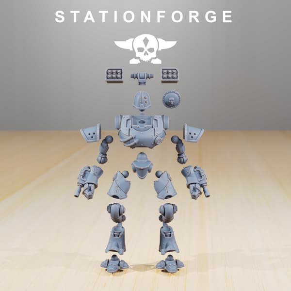 Scavenger Exutars (3-pack) – Station Forge – 3D printing