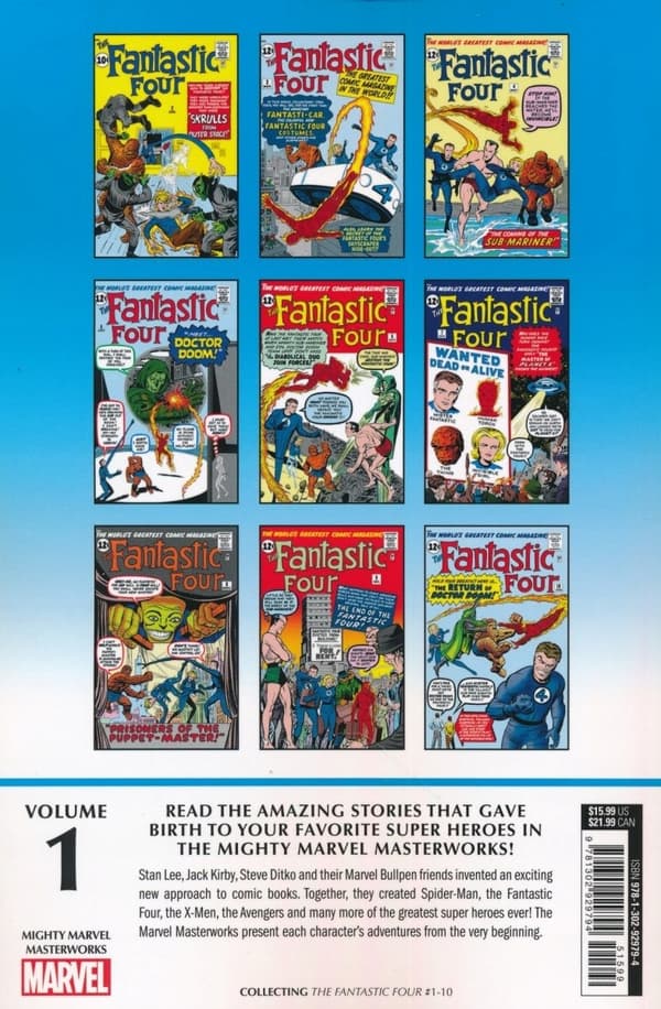 Mighty Marvel Masterworks: The Fantastic Four