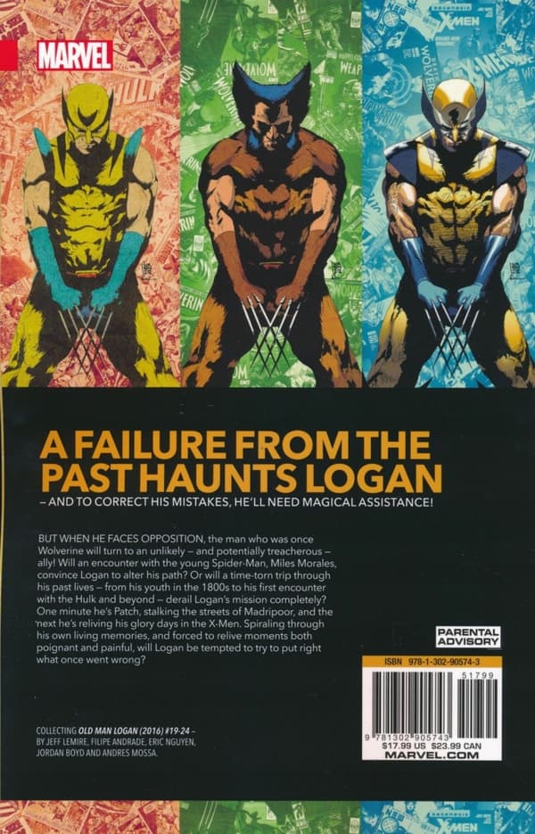 Wolverine: Old Man Logan Vol. 5: Past Lives