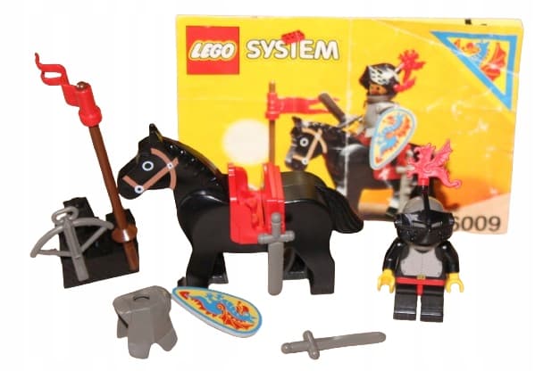 LEGO CASTLE CLASSIC 6009 Black Knight SET instructions