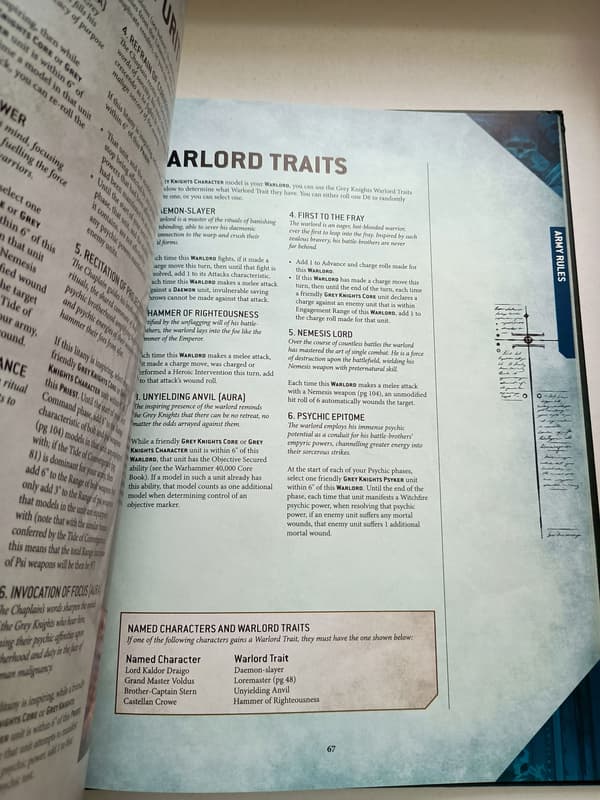 Codex Grey Knights No. 74 – 9th Edition