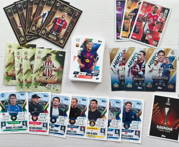Topps Match Attax Extra 25/26, 50 cards – a great present