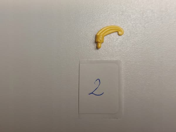 LEGO Feather 4502a, yellow – UNIQUE