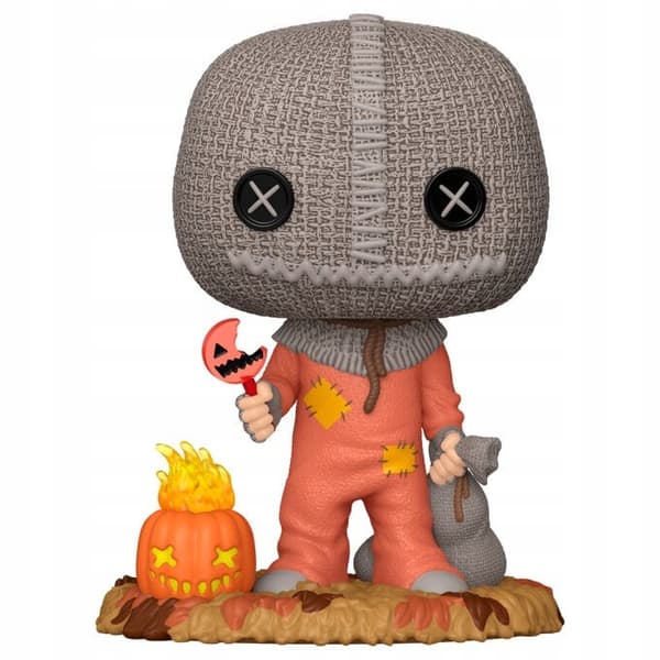 TRICK 'R TREAT POP! VINYL FIGURE: SAM WITH PUMPKIN, 9 CM