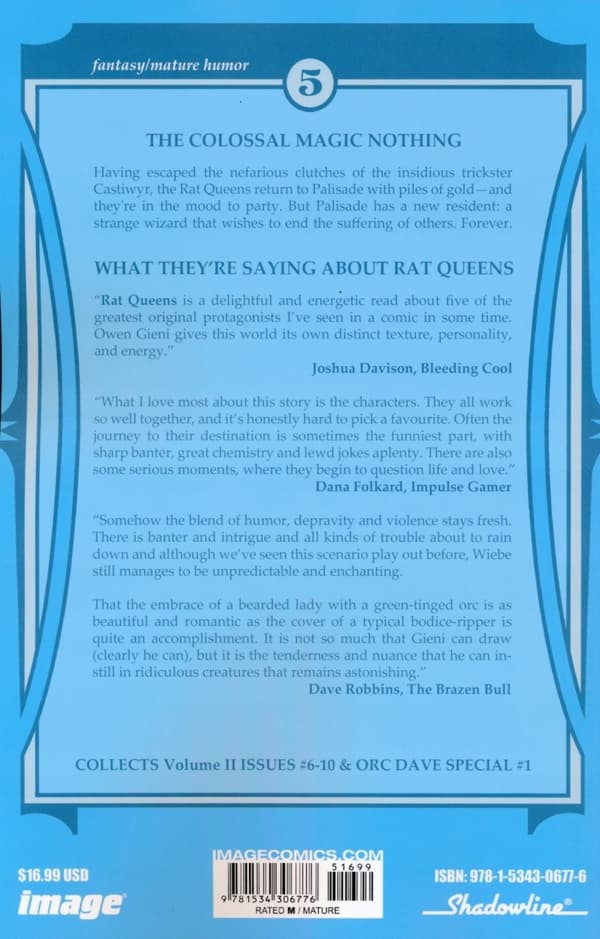 Rat Queens Volume 5: The Colossal Magic Nothing