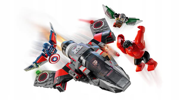 LEGO MARVEL 76292 CAPTAIN AMERICA VS THE RED HULK building set