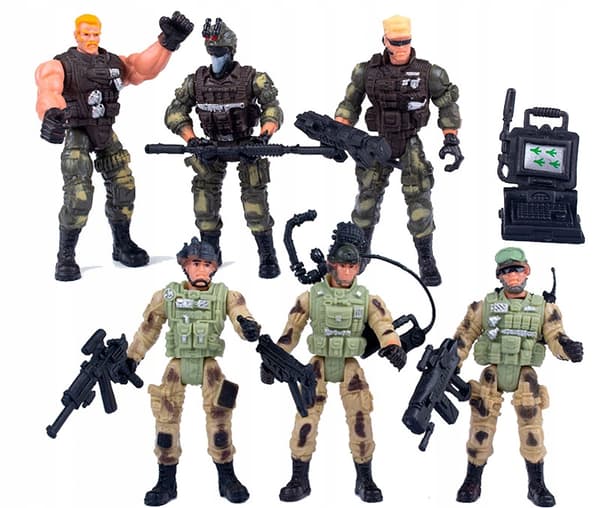 SOLDIER FIGURINES – MILITARY BASE – ARMY – COMMANDOS