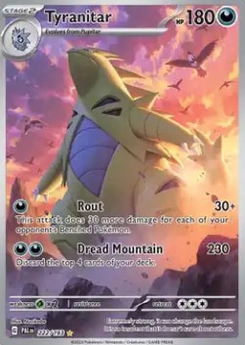 Pokemon TCG Tyranitar