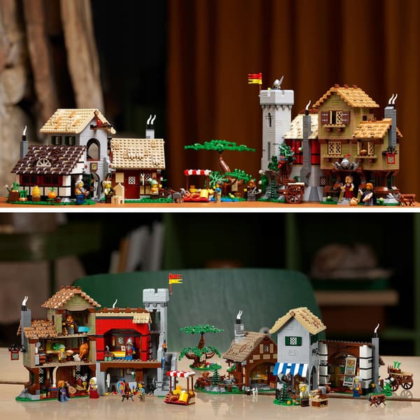 LEGO ICONS CASTLE – MEDIEVAL SQUARE 10332 UNIQUE
