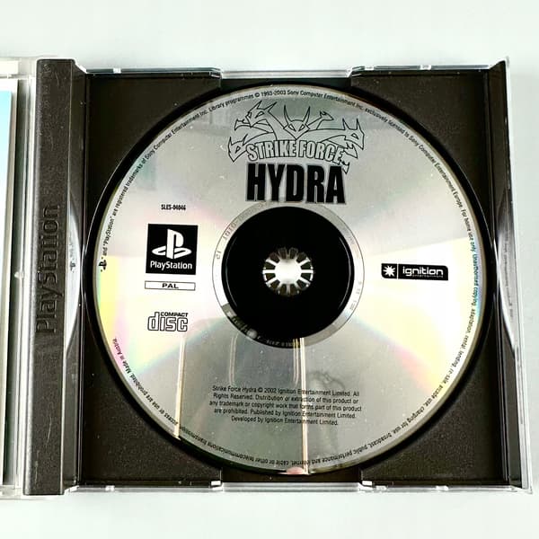 Strike Force Hydra | PS1 | PSX | PLAYSTATION | 3xA SET