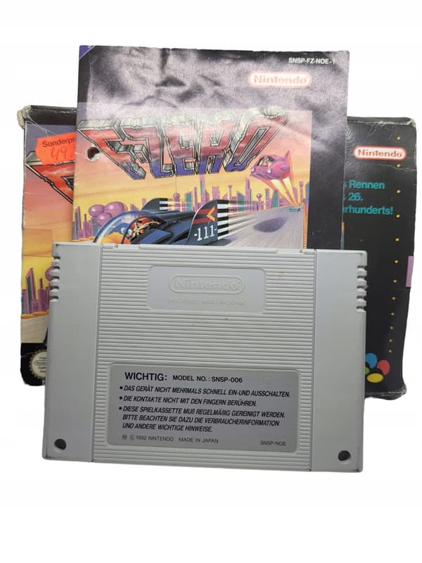 F-Zero for the SNES (Super Nintendo)