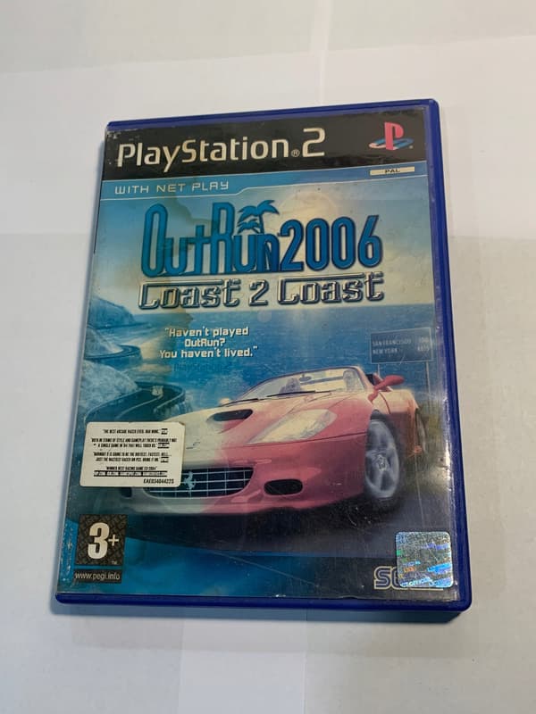 PS2 game OutRun 2006 Coast 2 Coast – Read the description