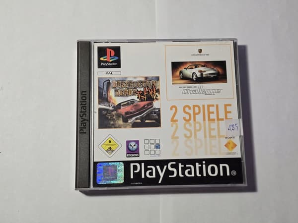 DESTRUCTION DERBY RAW PORSCHE CHALLENGE PS1