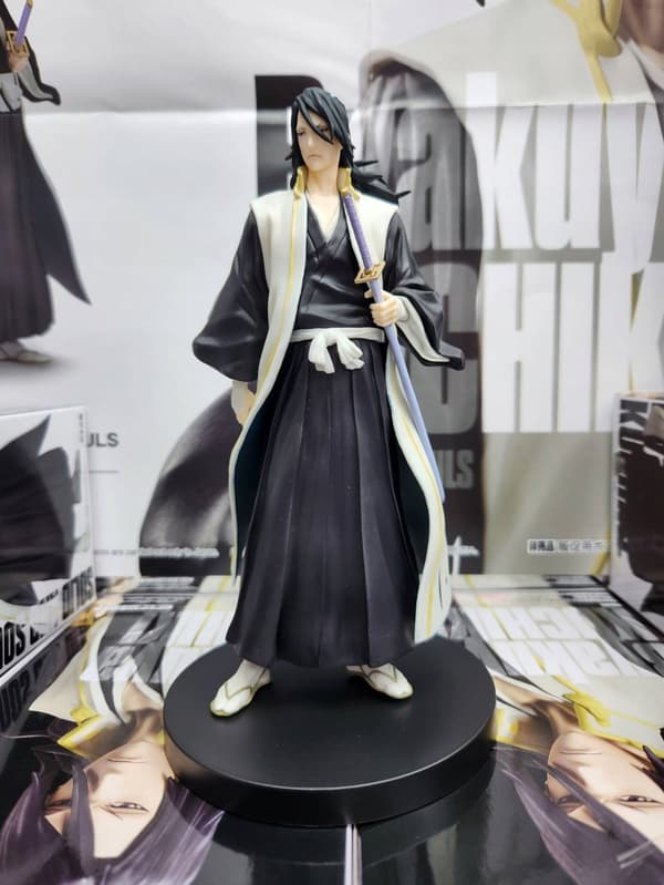 Bleach Anime Figure – Kuchiki Byakuya – Solid and Souls by Banpresto