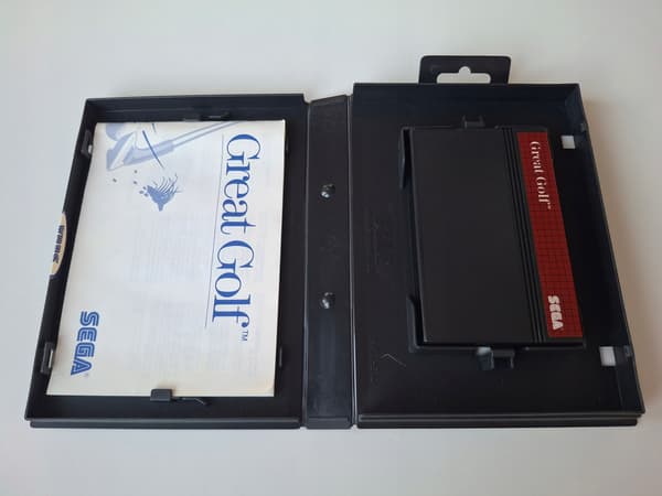 GREAT GOLF SEGA MASTER SYSTEM ENG