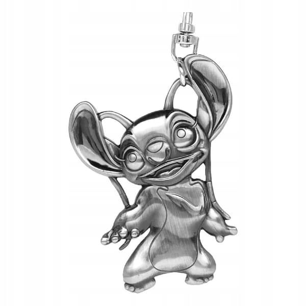 Disney Angel metal key ring