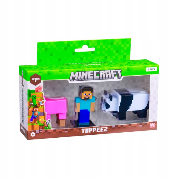 PMI: Minecraft Toppeez 3D, 24-piece set, 1 set