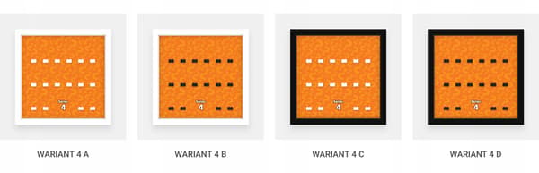 LEGO MINIFIGURES FRAME 8804 SERIES 4 27 CM
