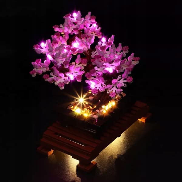 Lighting set for LEGO Creator Bonsai Tree (purple version) 10281