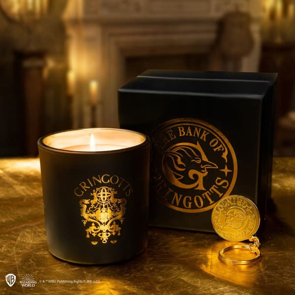 Harry Potter Candle and Keyring Set – Gringotts...