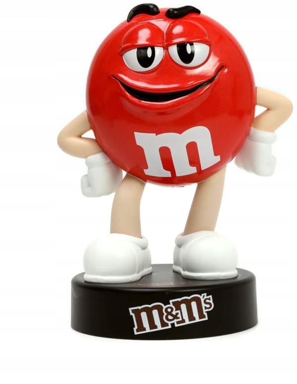 Red M&M's figurine 4