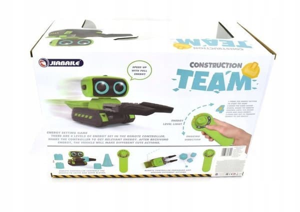 REMOTE-CONTROLLED ROBOT WITH ARMS, OPERATED BY AN INTERACTIVE R/C REMOTE CONTROL
