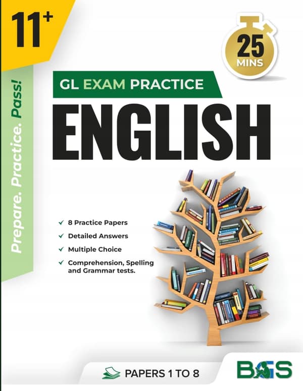 Books, BGS 11+ English Practice Papers: GL Format Book 1 (GL 11+ Format Tests
