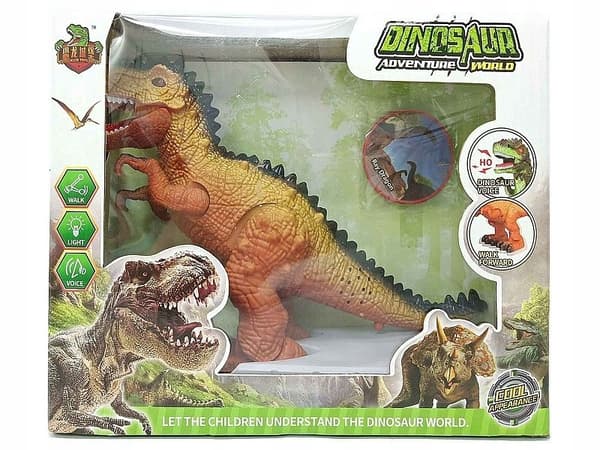 BATTERY-OPERATED DINOSAUR FIGURINE