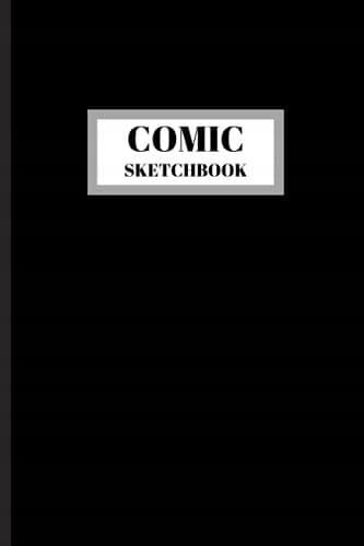 Comic Sketchbook: Black