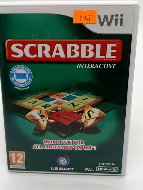 SCRABBLE INTERACTIVE FOR NINTENDO WII