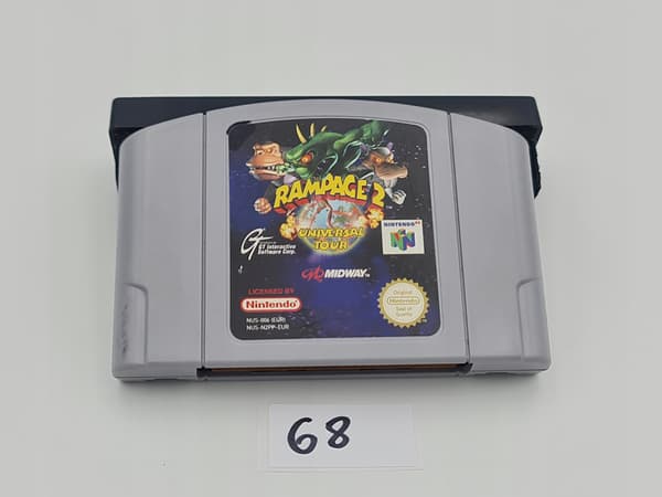 NINTENDO 64 RAMPAGE 2 UNIVERSAL TOUR
