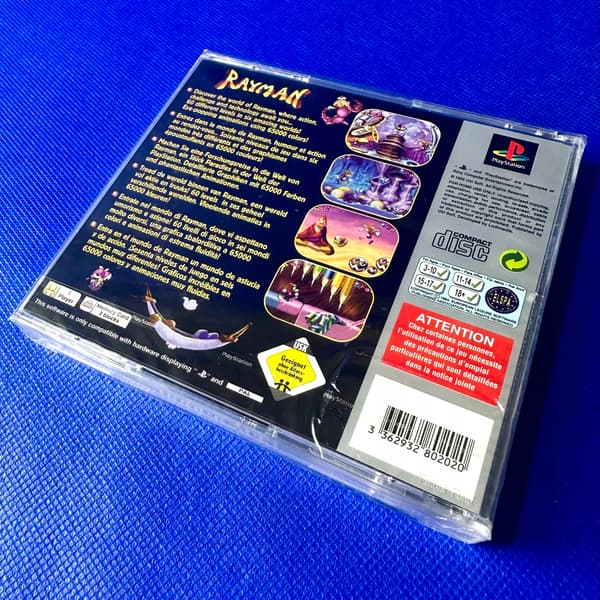Rayman | PS1 | PSX | PLAYSTATION 1 | NEW