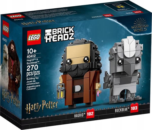 LEGO BrickHeadz 40412 Hagrid and Hardodziob
