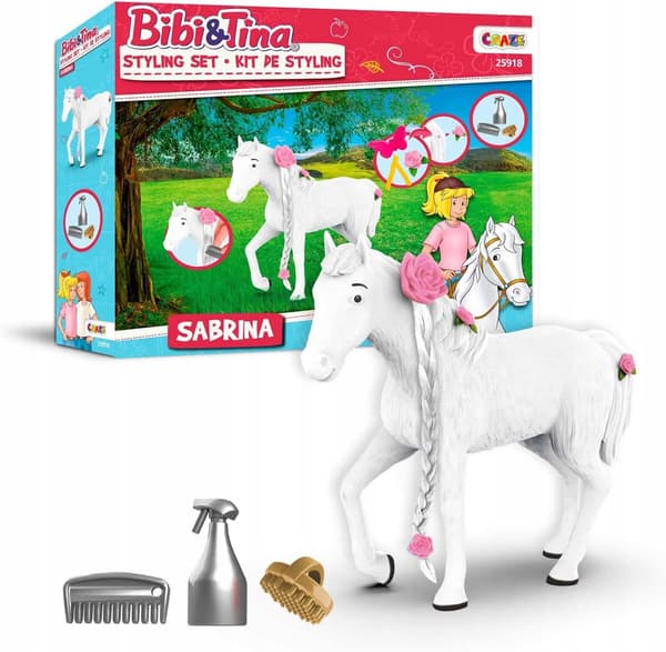 Sabrina styling set + Bibi&Tina accessories