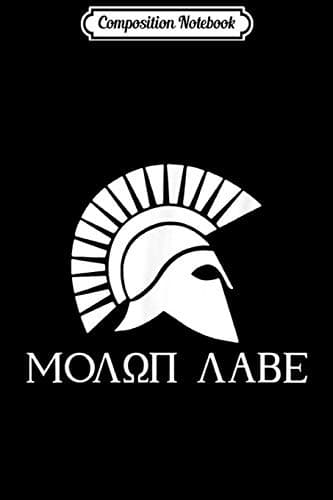 Composition Notebook: Molon Labe Second 2nd Amendment Gun Rights Come and T