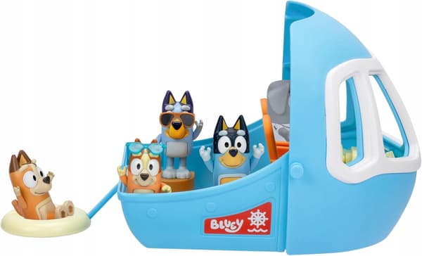 Bluey 3-in-1 Transforming Plane Playset featuring The Heelers, Plane Transforms