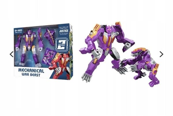 TOY: 2-in-1 Transformer Robot that transforms into a mechanical BESTIOBOT, 20 cm