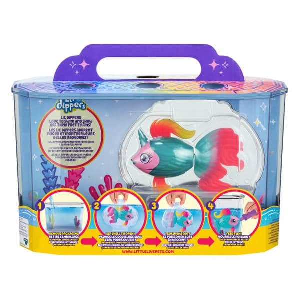 LITTLE LIVE PETS INTERACTIVE SWIMMING FISH AQUARIUM