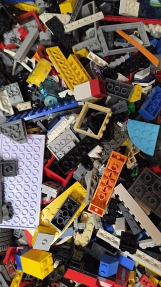 Assorted LEGO Bricks with a Bonus – 1kg