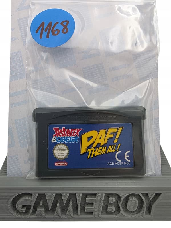 GAME BOY ADVANCE ASTERIX & OBELIX PAF THEM ALL ORIGINAL