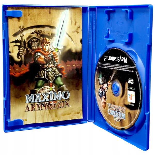 MAXIMO vs ARMY OF ZIN PS2 PlayStation 2 (PS2) boxed