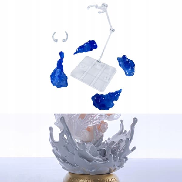 Smoke-effect models Fun, multi-purpose DIY decoration Smoke effect Blue